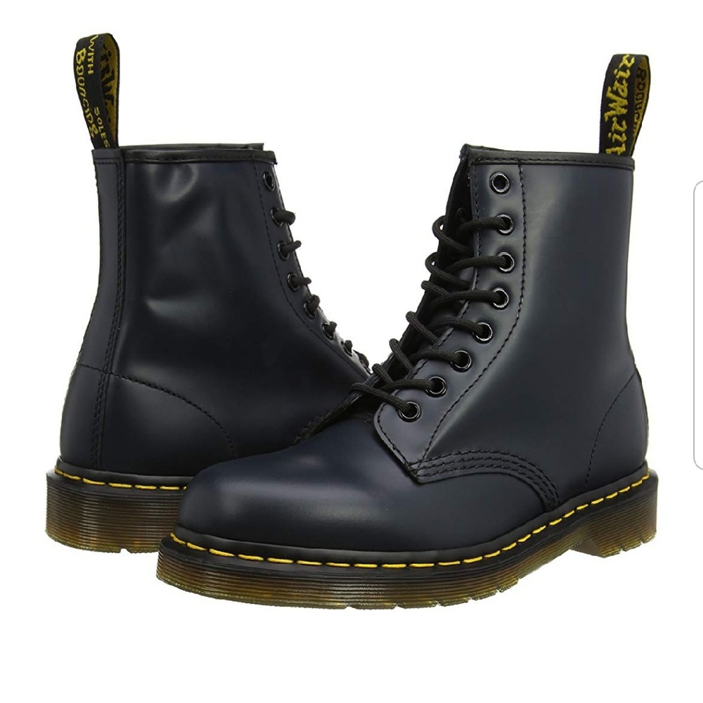 Dr. Martens Womens 1460 Originals Navy Blue